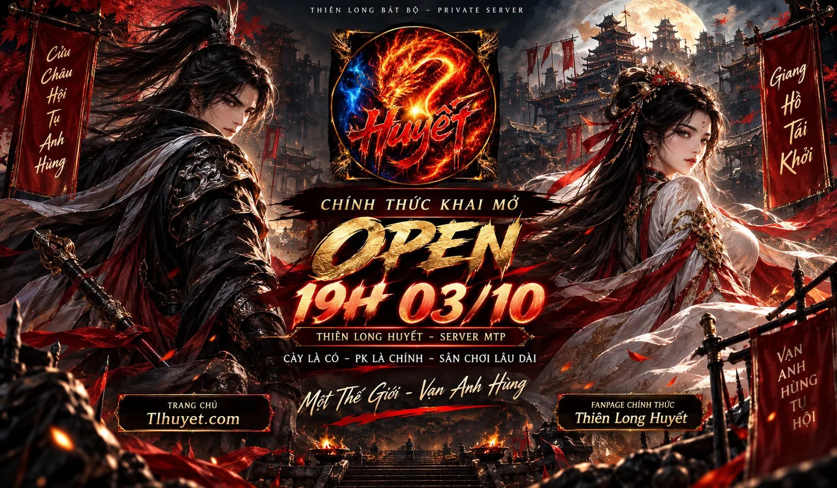 Cáo thị khai mở Huyết Tri Ân 2.9 Real